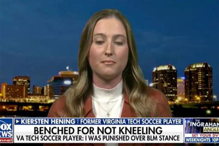 Kiersten Hening appears in a profile photo for her former soccer team