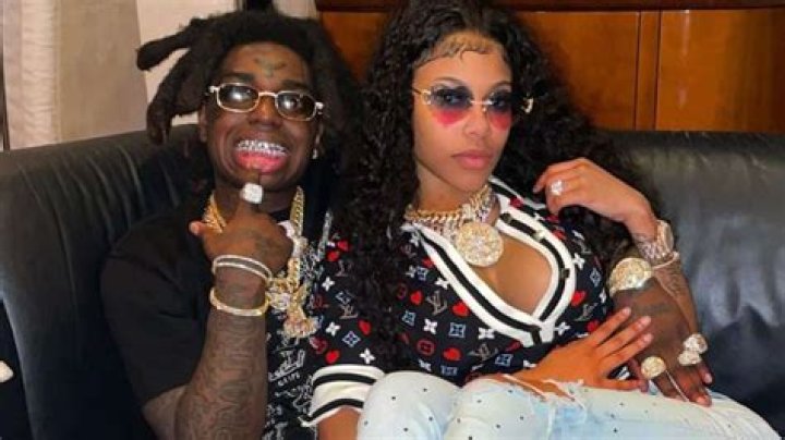 Kodak Black and Mellow Rackz watching an ice hockey game on January 11, 2022, in Sunrise, Florida. | Source: Getty Images