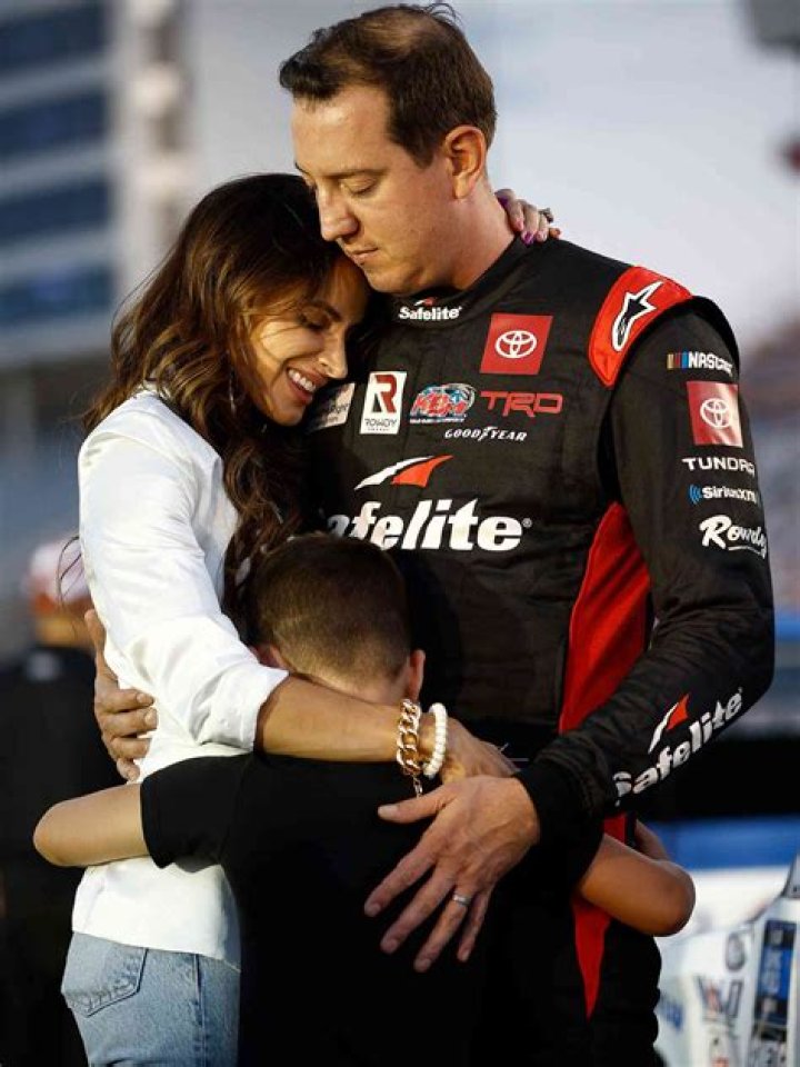 Kyle Busch and Samantha Busch at the NASCAR Xfinity Series on November 22, 2019 in Charlotte, North Carolina | Photo: Getty Images