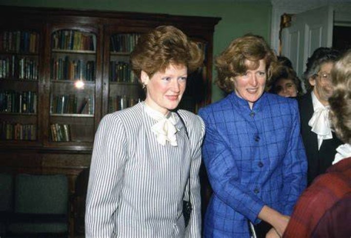 Lady Jane and her sister, Diana, Princess of Wales seen at Wimbledon in July 1984