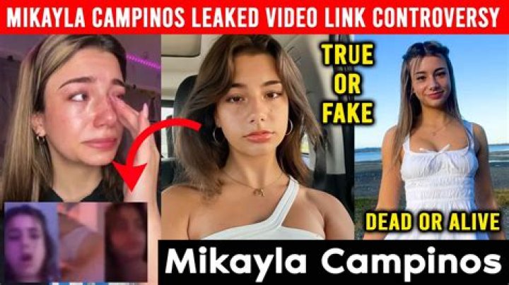 Latest Mikayla Campinos Leaked Video Sparks Outrage on Reddit and Twitter Cara Mesin