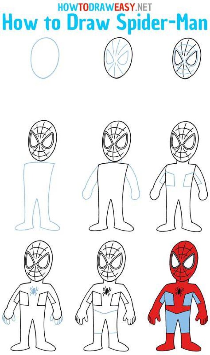 Learn To Draw SpiderMan With Sophie Rain Easy Video Tutorial Guide