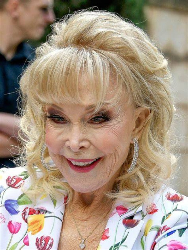 [Left] Barbara Eden at the 4th Hollywood Beauty Awards on February 25, 2018 in Hollywood, California; [Centre] Actress Barbara Eden and husband Actor Michael Ansara at the "2001: A Space Odyssey" Hollywood Premiere on April 4, 1968 at Hollywood Warner Cinerama in Hollywood, California; [Right] An emotional photo of Barbara Eden. | Source: Getty Images