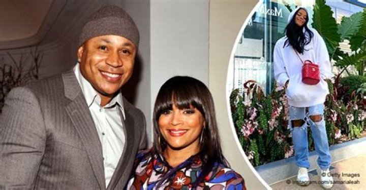 LL Cool J's Daughter Samaria Looks like Her Mom Posing in a White Sweater & Distressed Jeans