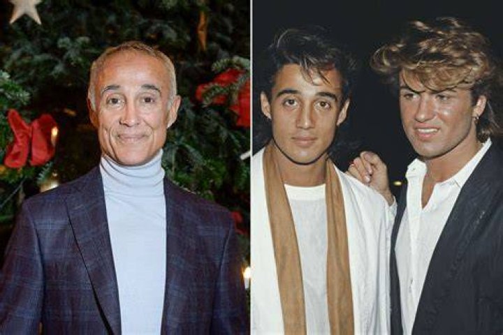 Low-key: Andrew Ridgeley's new millionaire girlfriend Amanda Cronin , 53, flashesd her torso on Thursday as she stepped out in athleisure wear