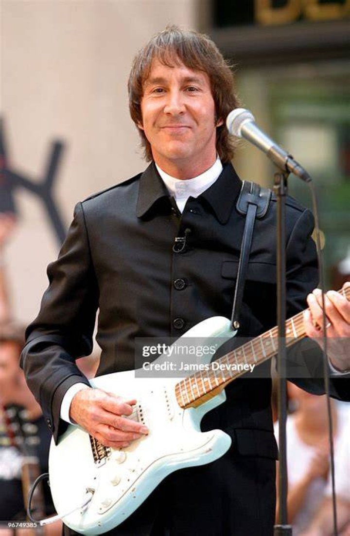 LR Doug Fieger, The Knack; Tommy Shaw, Styx; Jeanne Shaw, Tommy&rsquo;s wife; John Waite; and guest