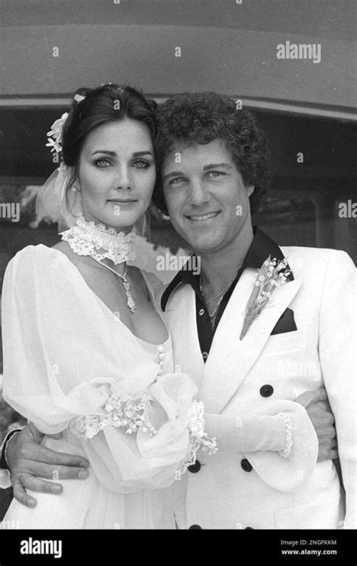 Lynda Carter and Ron Samuels during The 34th Annual Golden Globe Awards at Beverly Hilton Hotel in Beverly Hills, California, United States. | Source: Getty Images