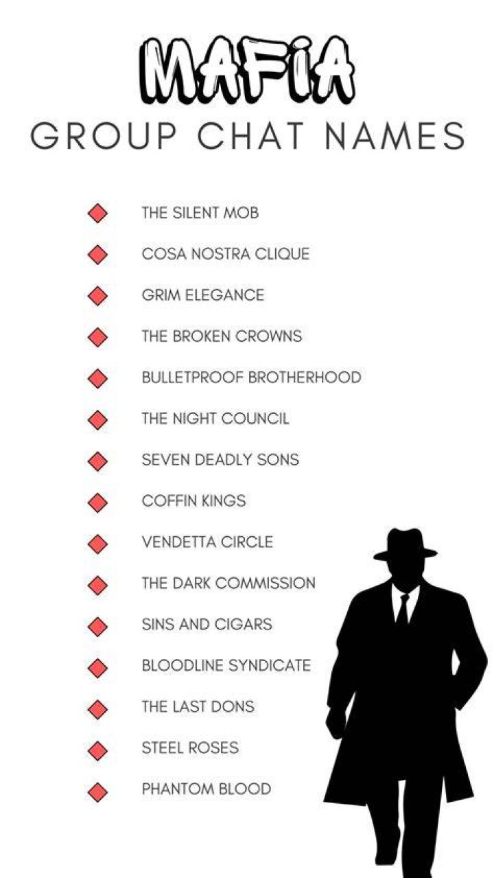 Mafia group names generator