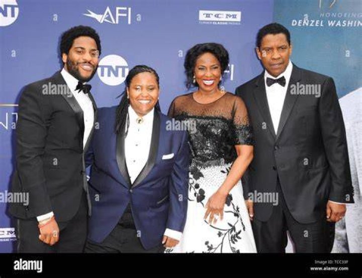 Malcolm Washington, Katia Washington, Pauletta Washington, and honoree Denzel Washington attend the 47th AFI Life Achievement Award honoring the actor on June 06, 2019. | Photo: Getty Images
