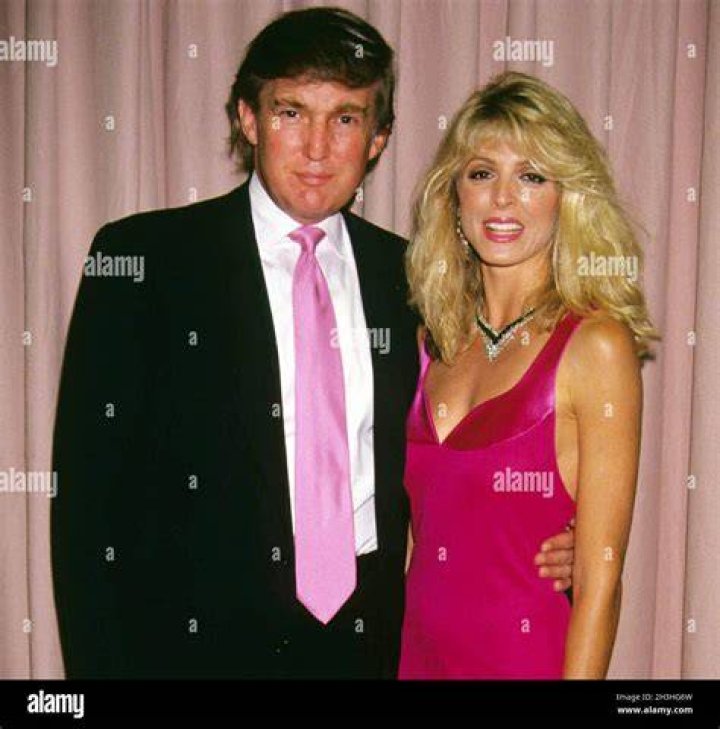 Marla Maples and Donald Trump at their wedding at the Plaza Hotel in 1983 | Source: Getty Images