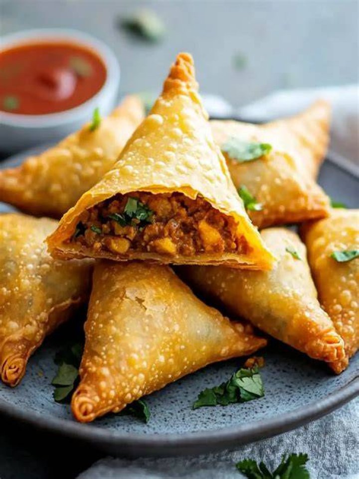 Meat-Filled Samosas
