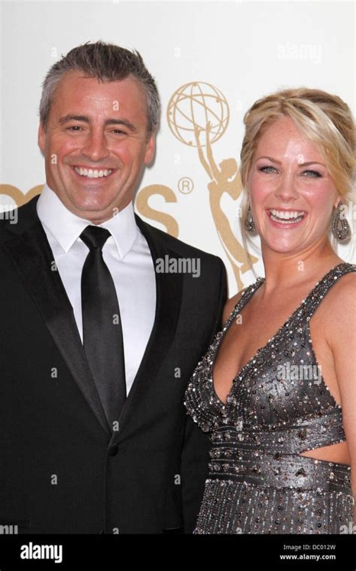 Melissa McKnight and Matt LeBlanc at the Nokia Theatre on August 25, 2014. | Source: Getty Images