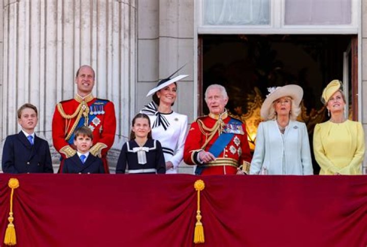Members of the Royal Family leave Westminster Abbey in London after the Commonwealth Service on March 9, 2020
