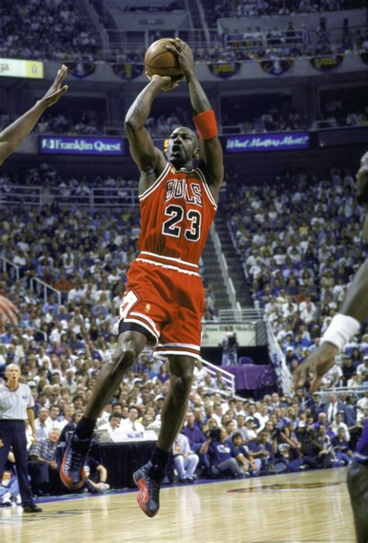 Michael Jordan taking part in a ceremony honoring the 2020 NBA All-Star game in February 2020. | Photo: Getty Images
