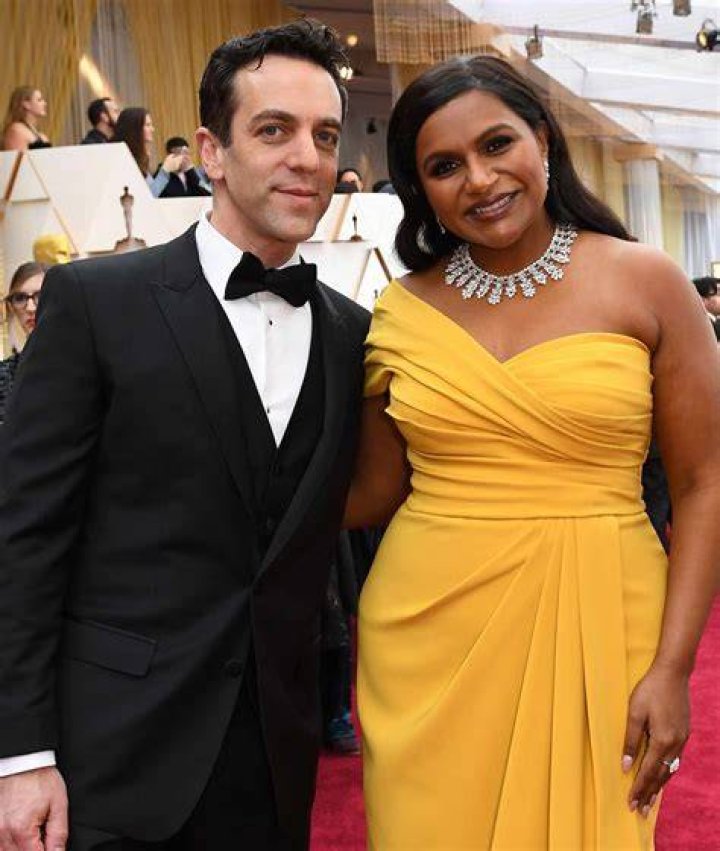 Mindy Kaling and B. J. Novak at the 2020 Vanity Fair Oscar Party in Hollywood | Source: Getty Images