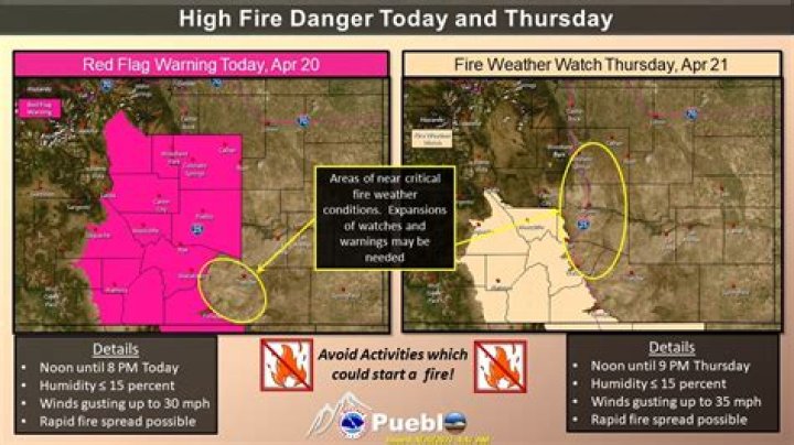 Monte Vista fire conditions_NWS