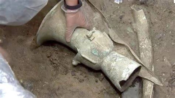 Mysterious ancient Chinese kingdom revealed in footage filled with artifacts