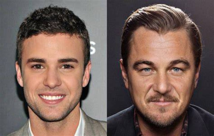 Name the two celebrities mashed up in this photo Daily Dozen Trivia Answer