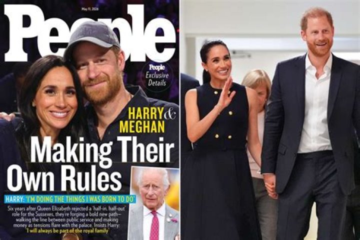 Newlyweds Harry and Meghan paid tribute to Her Majesty at the Trooping the Colour ceremony , at Whitehall's Horse Guard parade