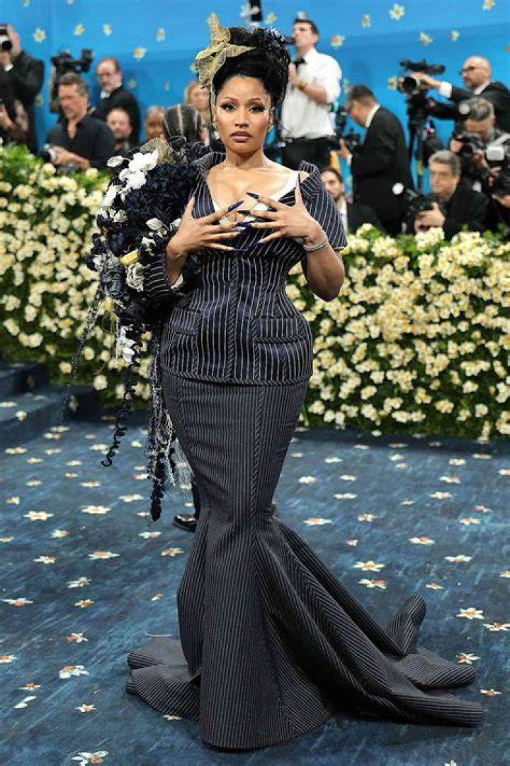 Nicki Minaj at The Met Gala in New York City on May 06, 2019 | Photo: Getty Images