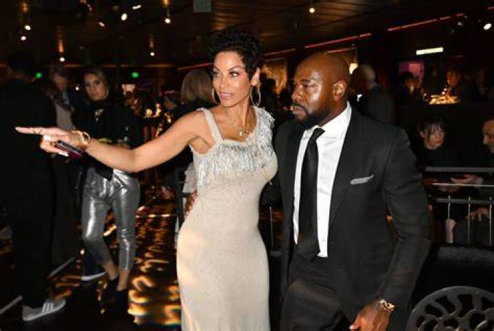 Nicole Murphy and Antoine Fuqua at the after party for HBO's "What's My Name: Muhammad Ali" held at Regal Cinema in Los Angeles on May 8, 2019.