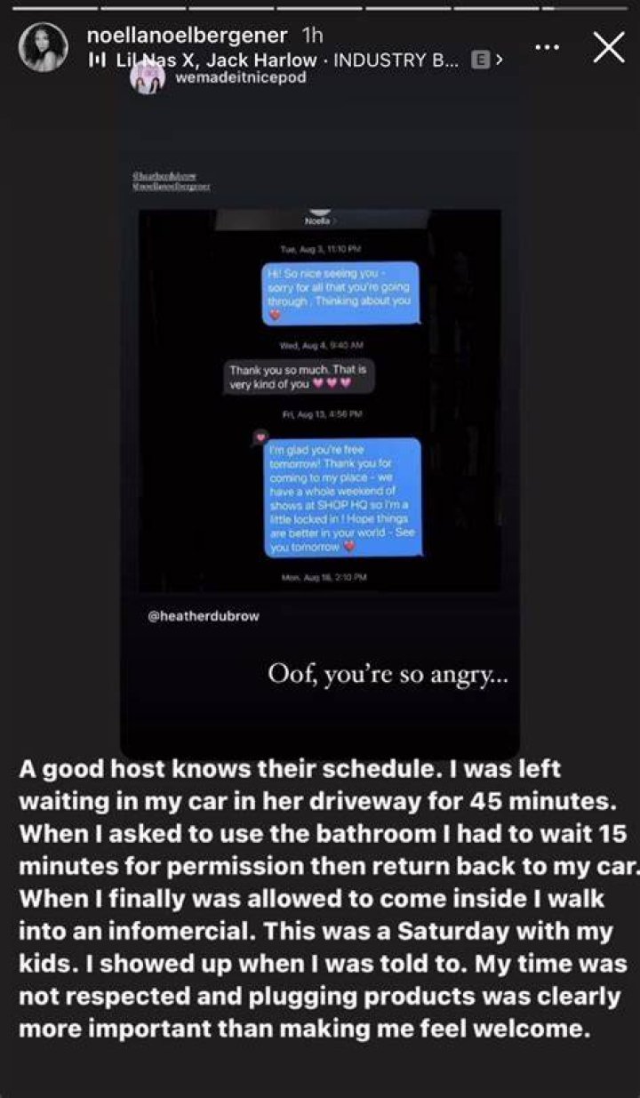 Noella Bergener and James Bergener son Noella Bergener Leaks Text Messages, Responds to James' Claims of an Affair, Says He Wanted to Be Seen on RHOC and Accuses Him of Trying to Control Her With Money