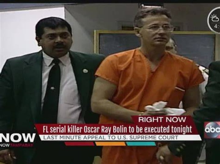 Oscar Ray Bolin, the convicted serial murderer.
