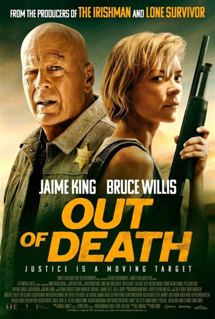 OUT OF DEATH (2021) Reviews and overview of Jaime King, Bruce Willis thriller MOVIES and MANIA