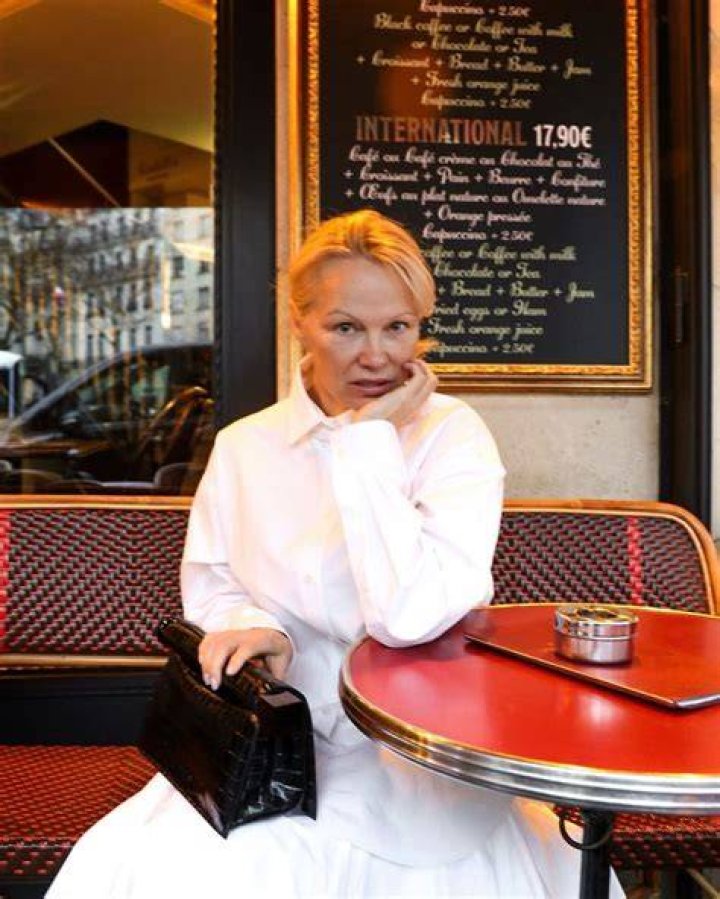Pamela Anderson in Paris in 2019 | Source: Getty Images