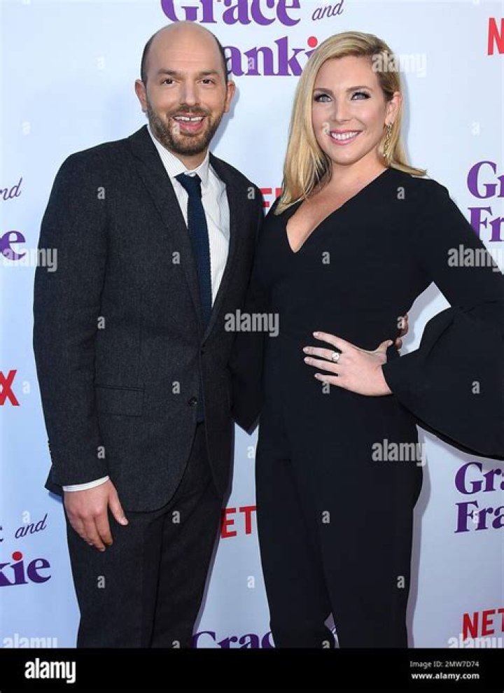 Paul Scheer and June Diane Raphael at the premiere of "Spider-Man: Across The Spider-Verse" on May 30, 2023 in Los Angeles. | Source: Getty Images