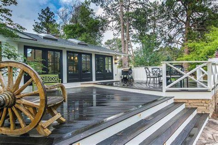 Perfect place: Dawson and Adams have already talked about having kids in their new home, which they also think will make a great wedding venue