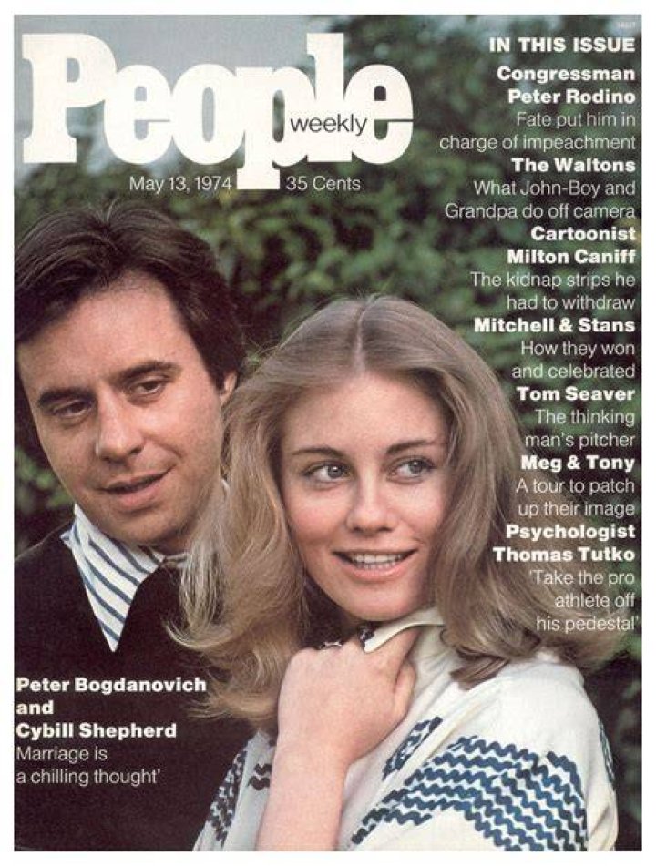 Peter Bogdanovich and Cybill Shepherd in May 1974, before the release of "Daisy Miller." | Source: Getty Images