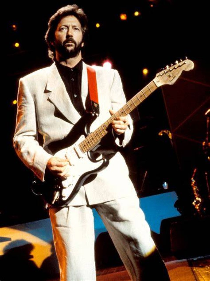 Picture of guitarist Eric Clapton and his son | Photo: Getty Images