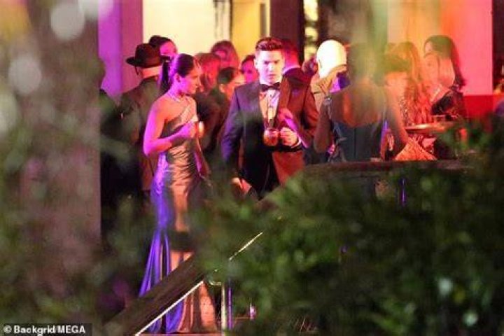 Picture time! Guests were seen snapping photographs as they arrived at the much-anticipated nuptials