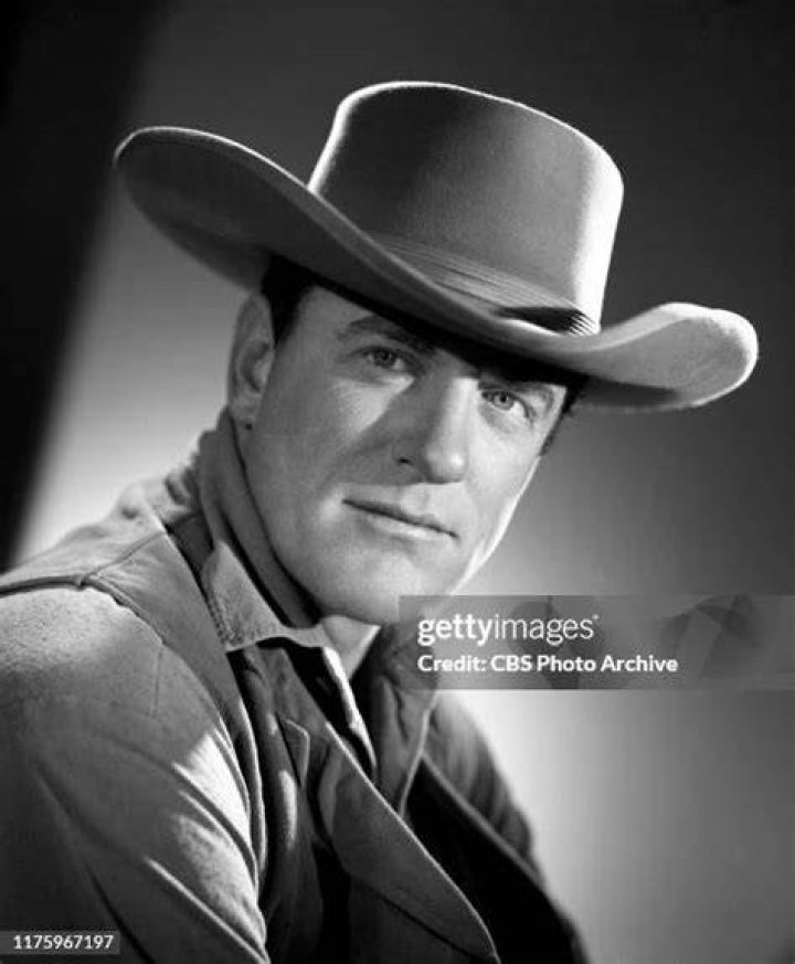 Portrait of James Arness (portrays Marshal Matt Dillon). He stars in the CBS television western, Gunsmoke. April 22, 1955 | Source: Getty Images