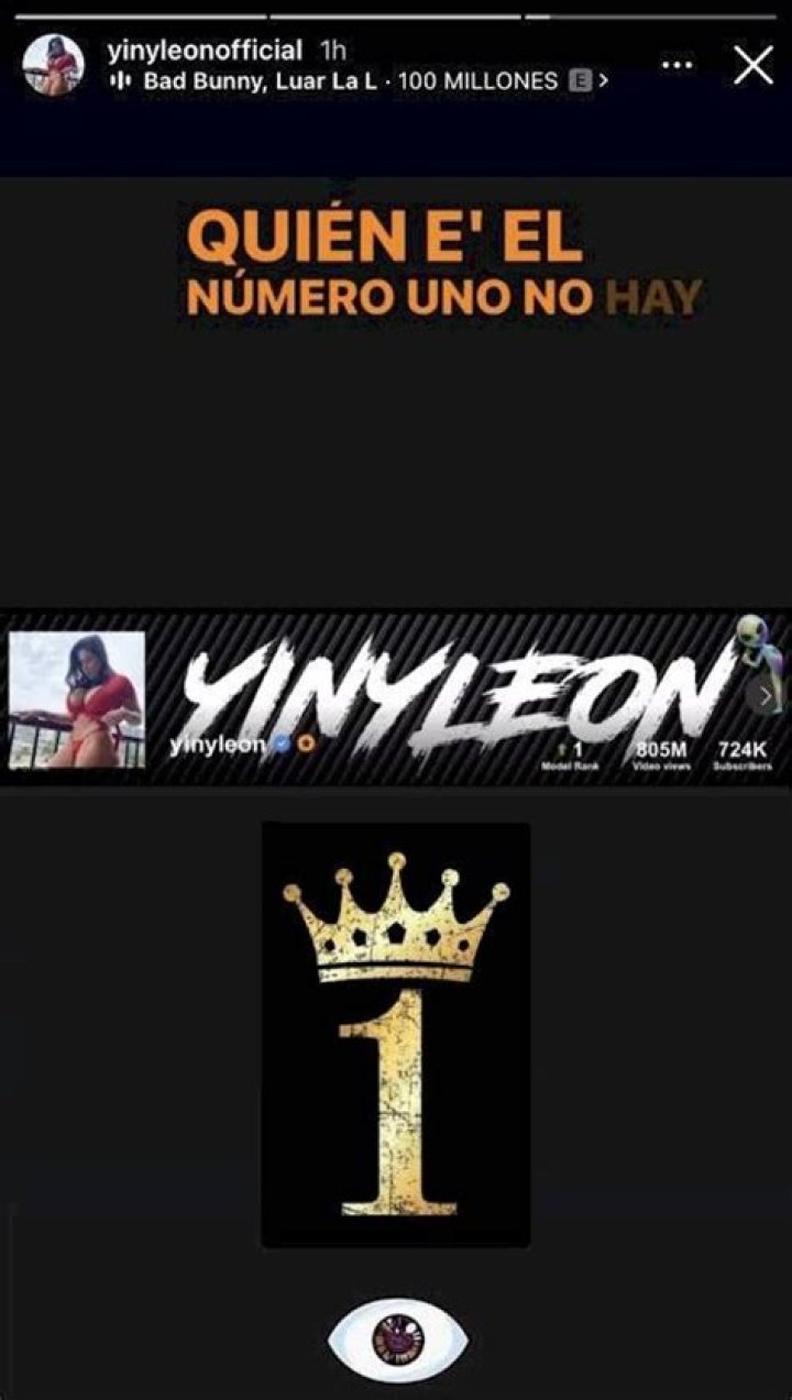 Primer&iacute;sima actriz boricua Yiny Le&oacute;n se coloca en la posici&oacute;n n&uacute;mero uno de modelos de PornHub