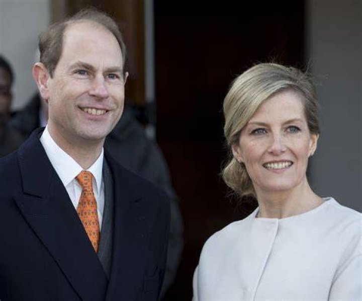 Prince Edward and Sophie, countess of Wessex, with their two children. I Image: Getty Images.