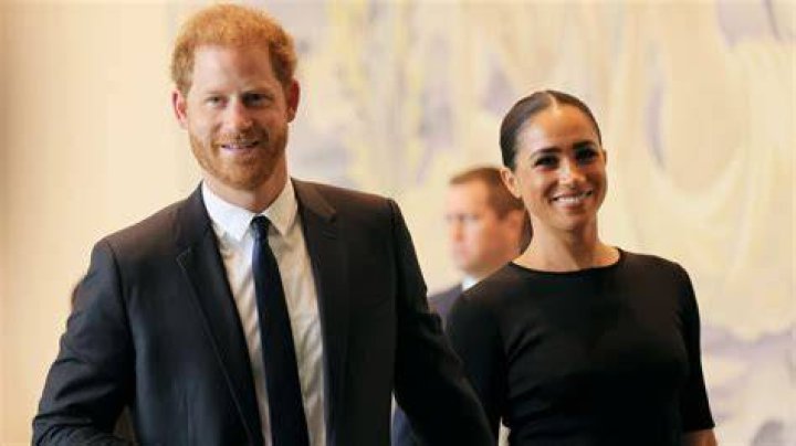 Prince Harry and Meghan Markle attend the Invictus Games at The Hague in the Netherlands on April 17