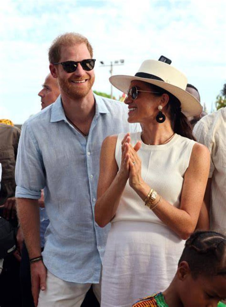 Prince Harry bought Meghan a stunning gold thumb ring after already showering her with gifts such as a beaded bracelet, a love bangle and a necklace