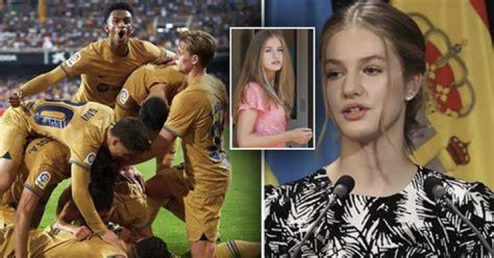 Princess of Spain reportedly has a huge crush on Barcelona star Gavi FirstSportz