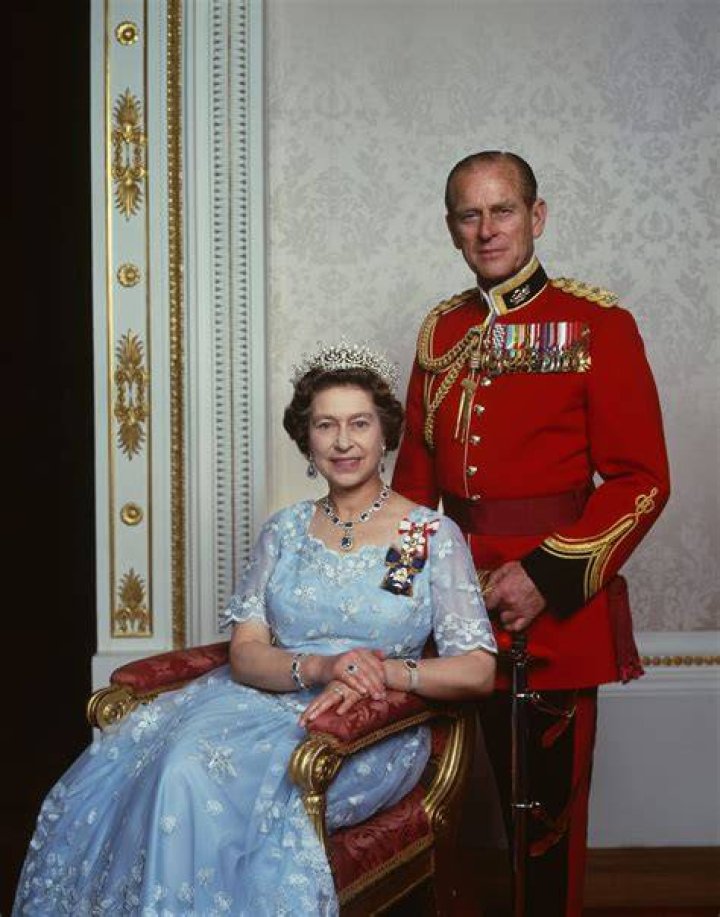 Queen Elizabeth II and Prince Philip, Duke of Edinburgh posing for a portrait in Buckingham Palace in1958 in London, England | Photo: Getty Images