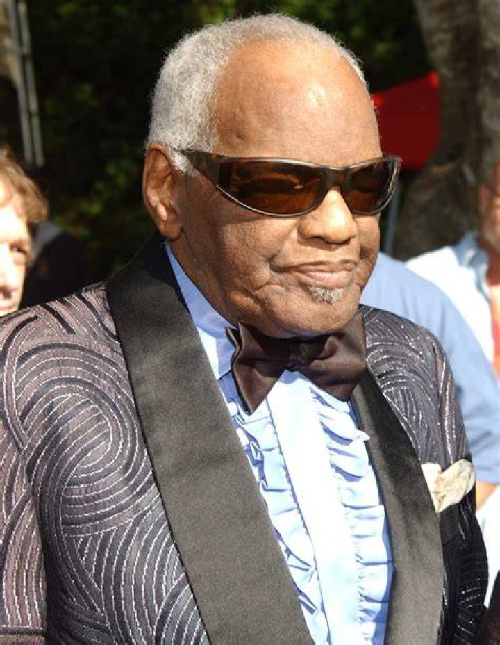 Ray Charles makes his way to perform at the 11th Annual Santa Cruz Blues Festival at Aptos Village Park. | Source: Getty Images
