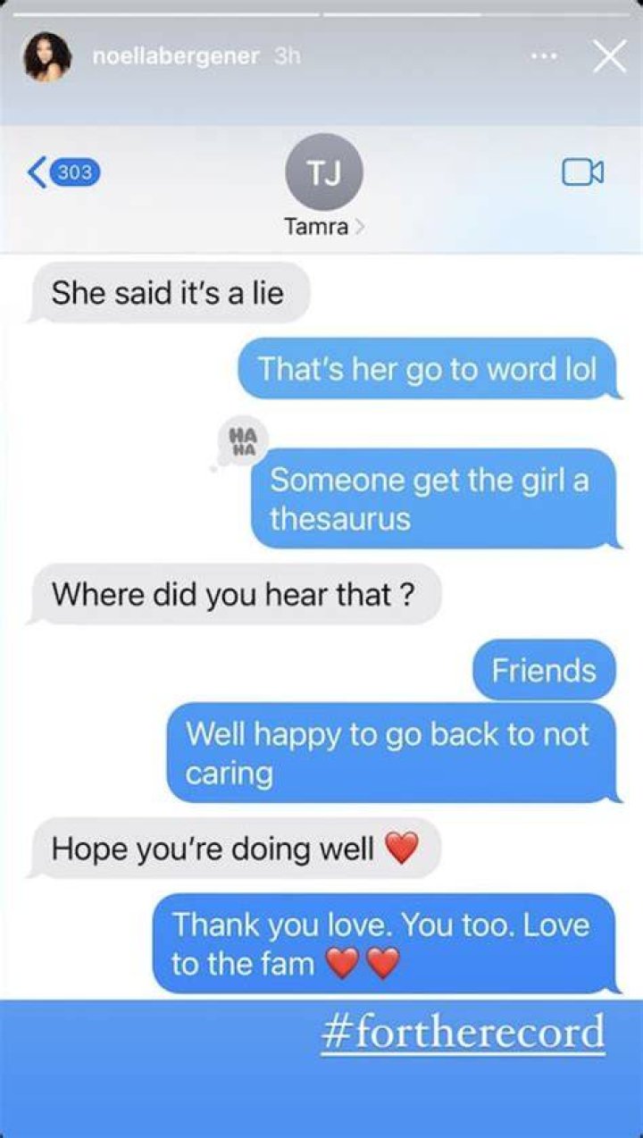 Noella Bergener Leaks Texts From James RHOC Noella Bergener Leaks Texts From James