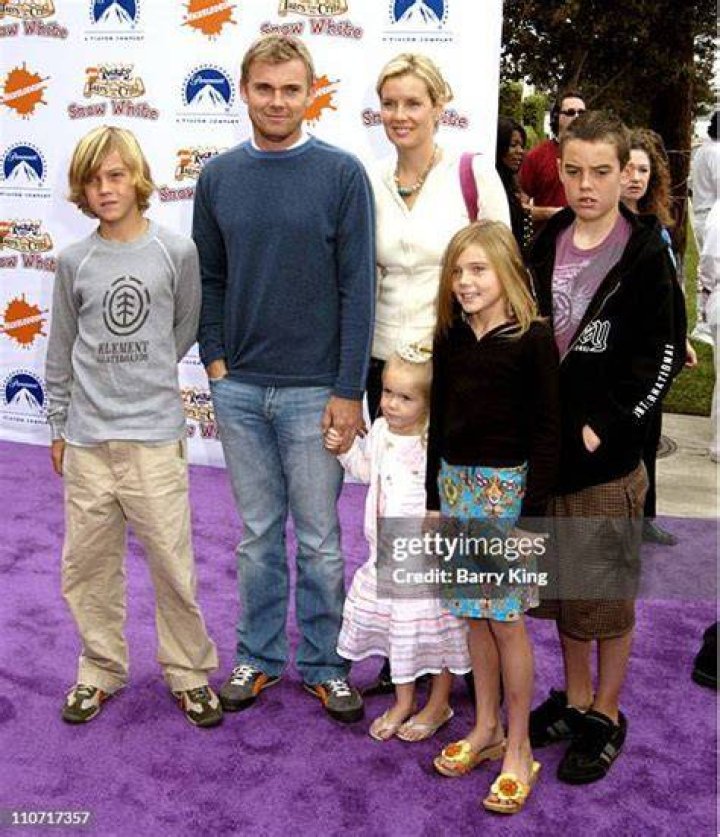 Rick Schroder and family in Burbank, CA., United States, 2005 | Source: Getty Images