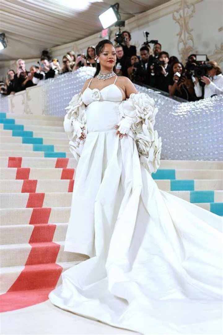 Rihanna at the 2023 Met Gala on May 1, 2023 in New York City. | Source: Getty Images