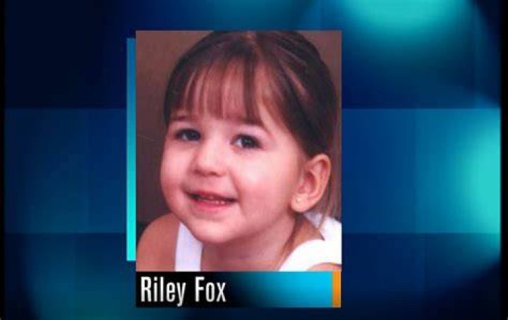 Riley Fox, 3, was found in a creek near her Wilmington, Illinois home in 2004
