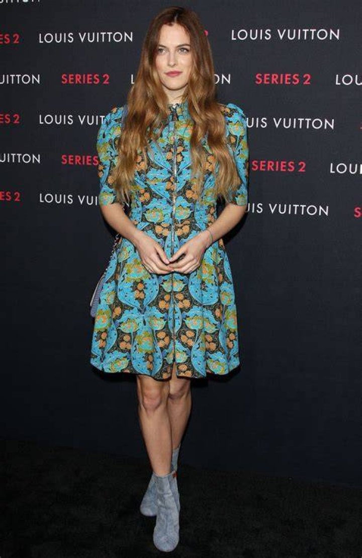Riley Keough at Louis Vuitton exhibition. | Source: Getty Images