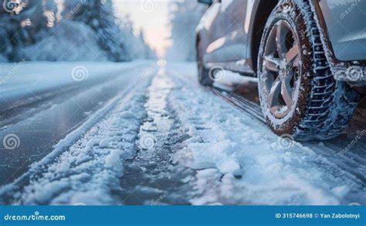 Road conditions were icy as temperatures dipped into the teens and twenties overnight