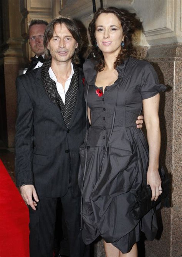 Robert Carlyle and Anastasia Shirley at the screening of "I Know You Know" during the BFI 52nd London Film Festival on October 25, 2008, in London, England. | Source: Getty Images