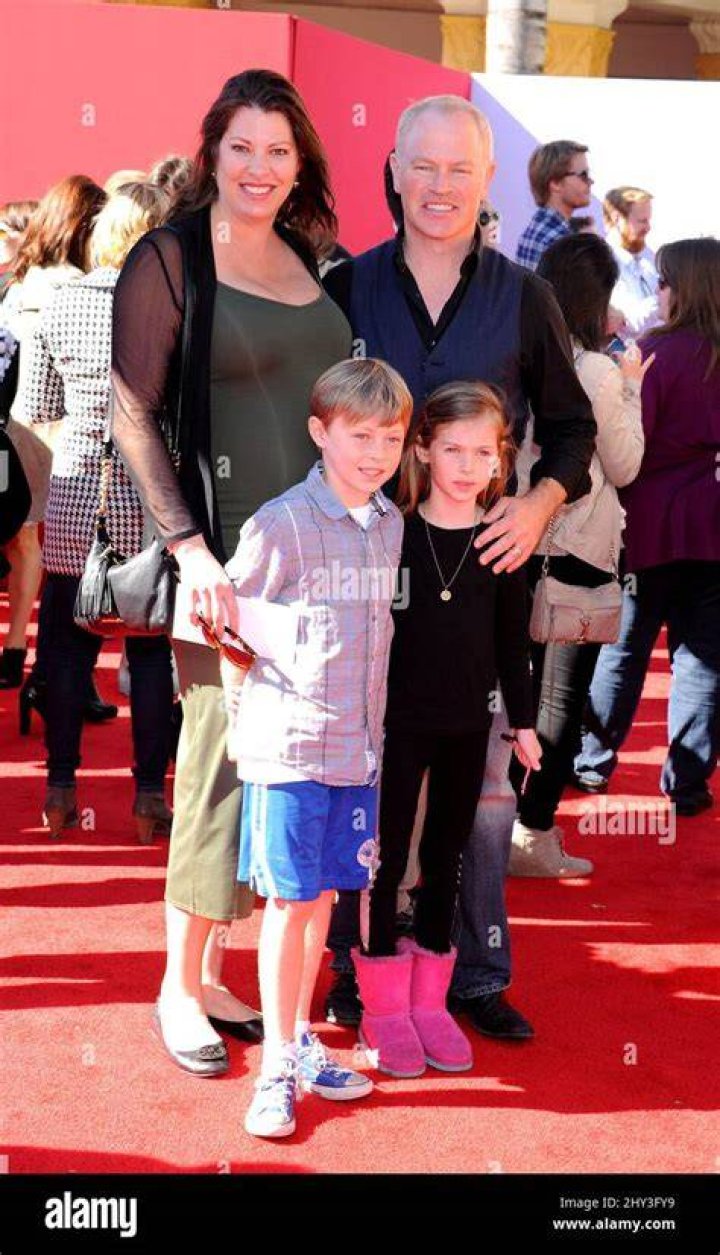 Ruve, Neal and Morgan McDonough during Silver Spoon Dog and Baby Buffet - Day 1 at Private residence in Hollywood, California, United States. | Source: Getty Images